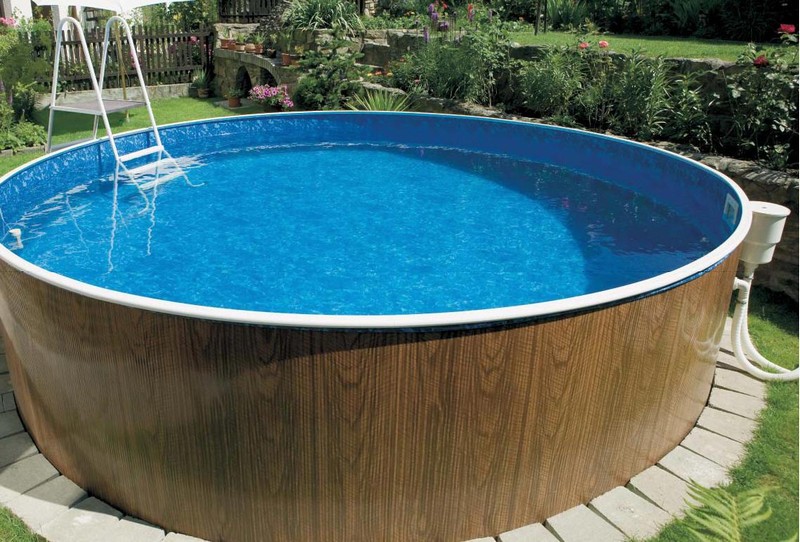 Piscina fuori terra rotonda AZURO